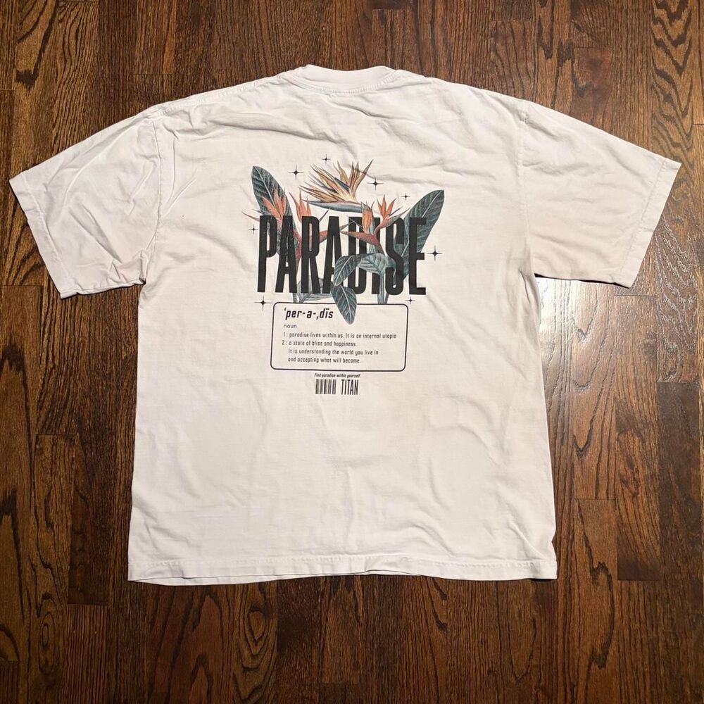 Titan Men's White T-shirt